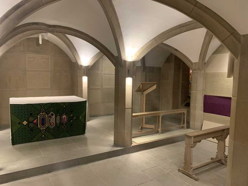 The crypt.