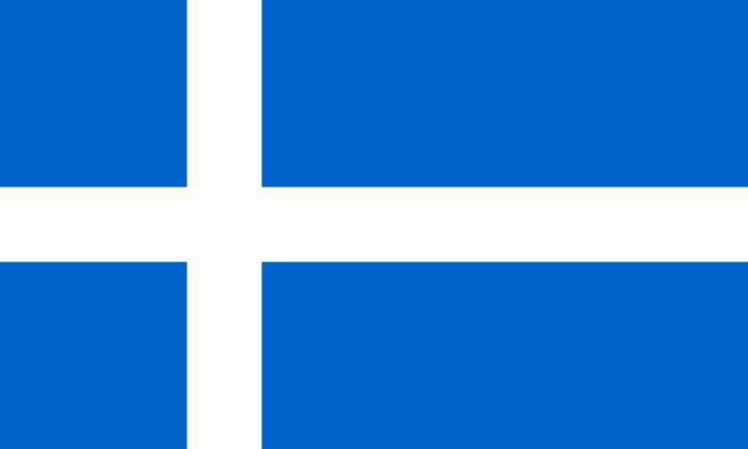 Flag of the Shetland Islands.