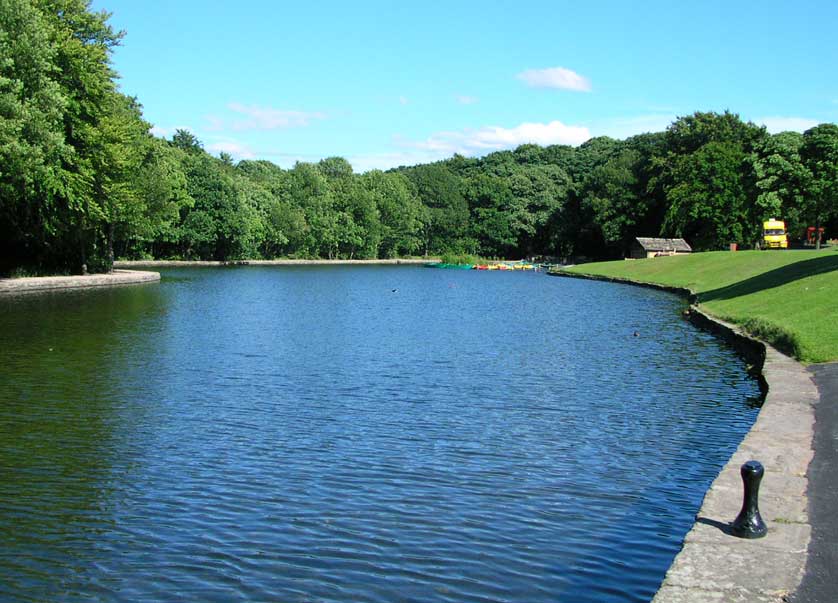 Halifax's spacious Shibden Park.