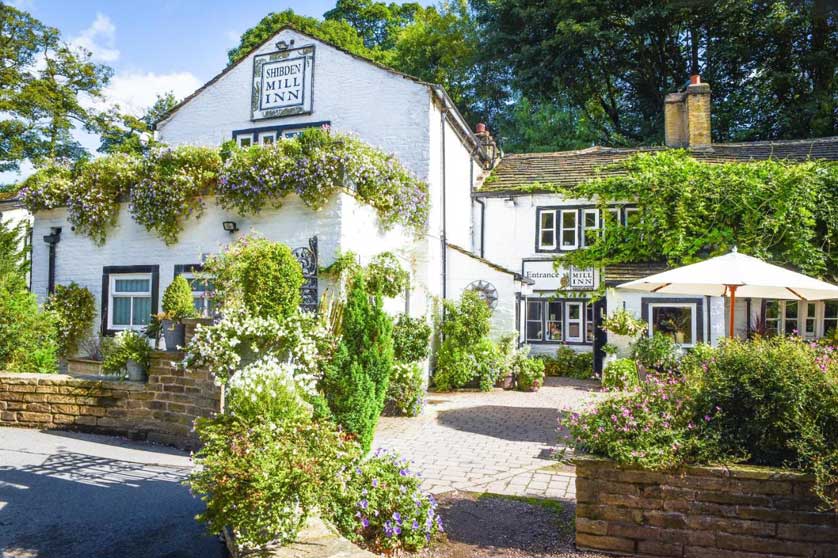 Shibden Mill Inn, Halifax, Yorkshire, UK.