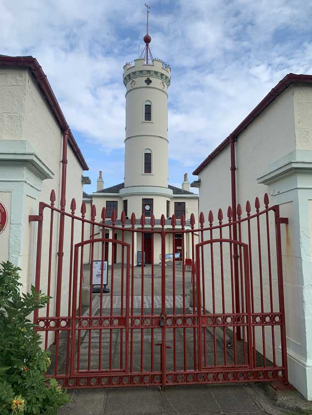 The nearby Signal Tower Museum.