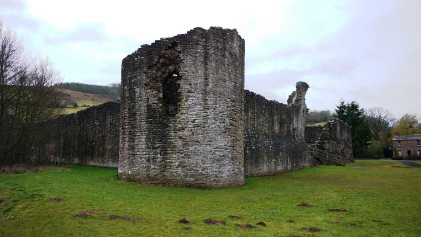 Skenfrith Castle, Wales.