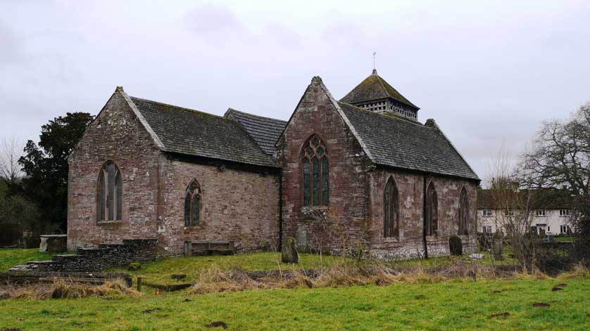 St Bridget's Church Skenfrith.