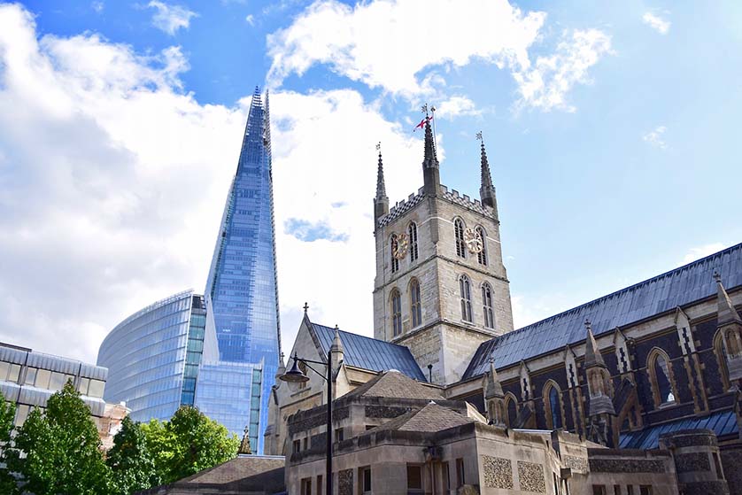 Southwark Cathedral, London, UK.