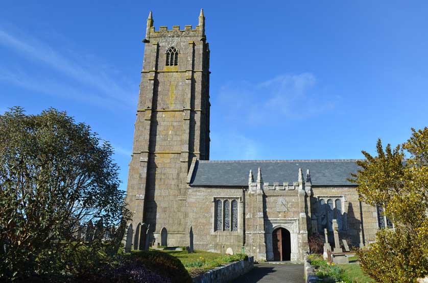 St Buryan Church.