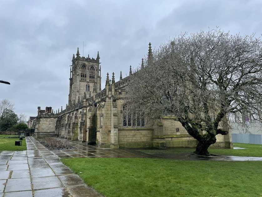 St Chad's Parish Church, Rochdale, UK.