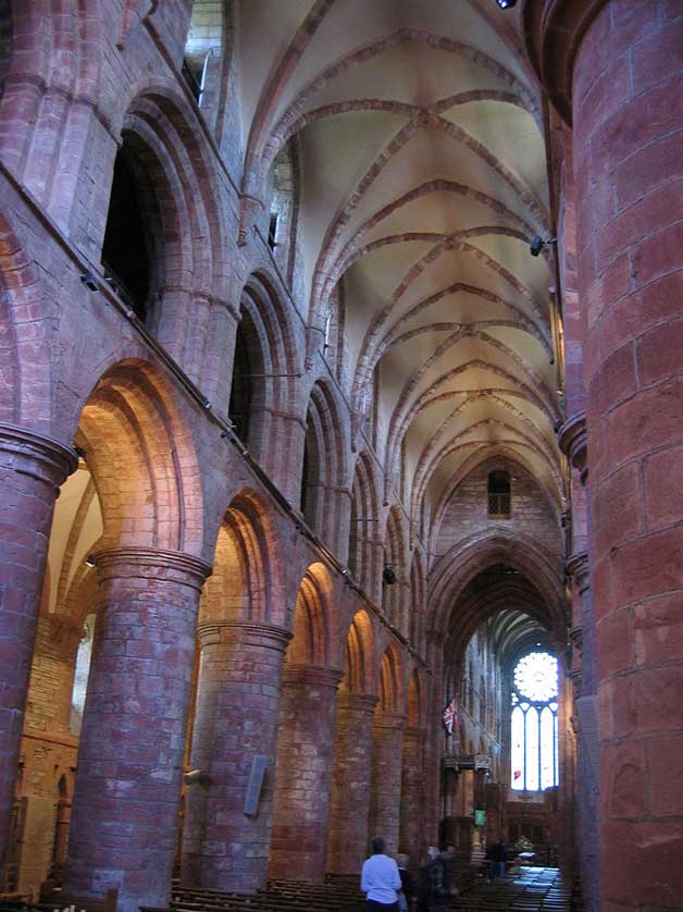 St Magnus Cathedral, Kirkwall, Orkney Islands.