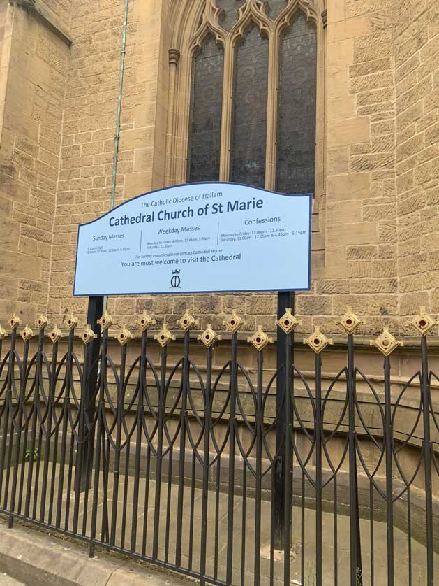 Cathedral Church of St Marie.