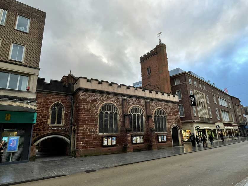 St Stephen's Church, Exeter, UK.