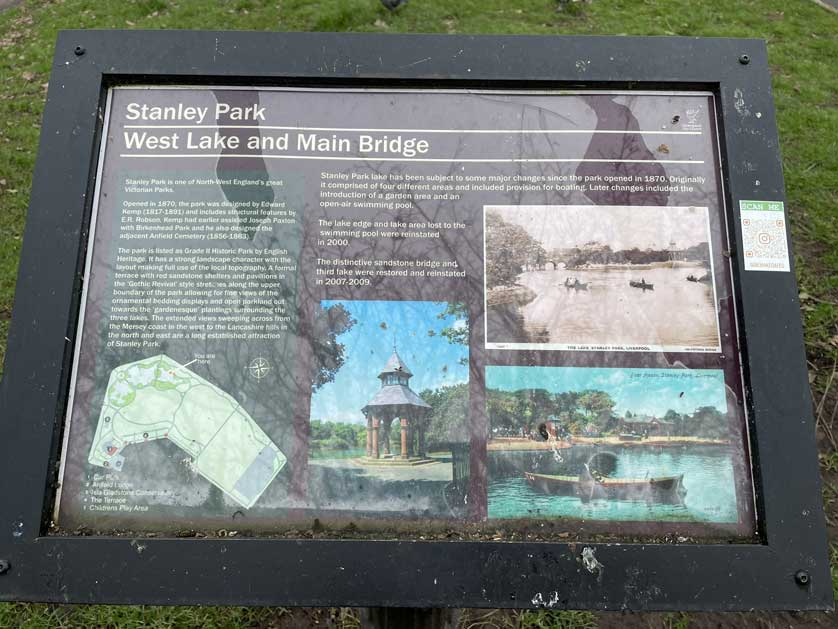 Stanley Park, Liverpool, England, UK.