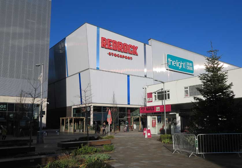 Redrock leisure complex, Stockport, UK.