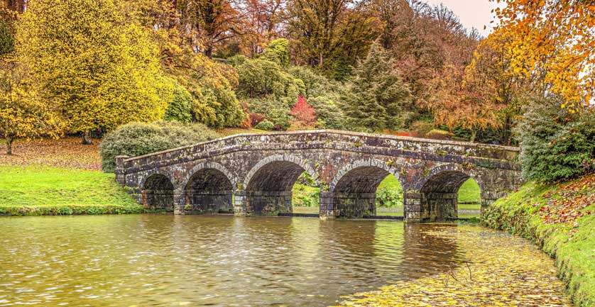 Stourhead Manor House & Garden, Wiltshire.