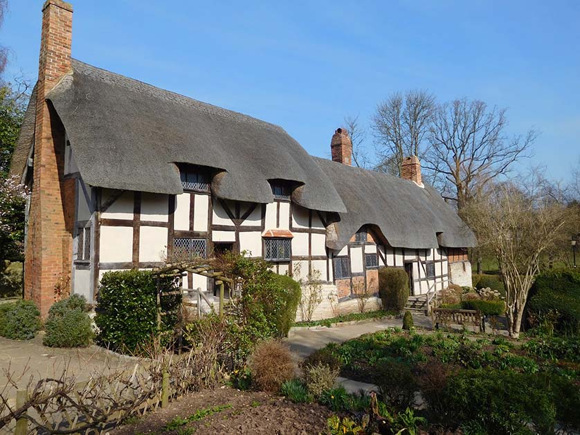Anne Hathaway's Cottage in Shottery.