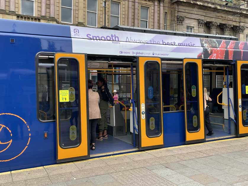 The Sheffield Supertram.
