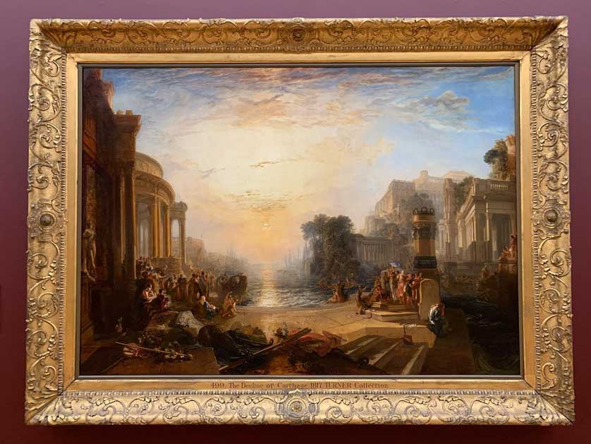 Tate Britain, UK. Tate Britain interior.