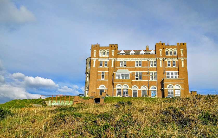 The Camelot Castle Hotel.