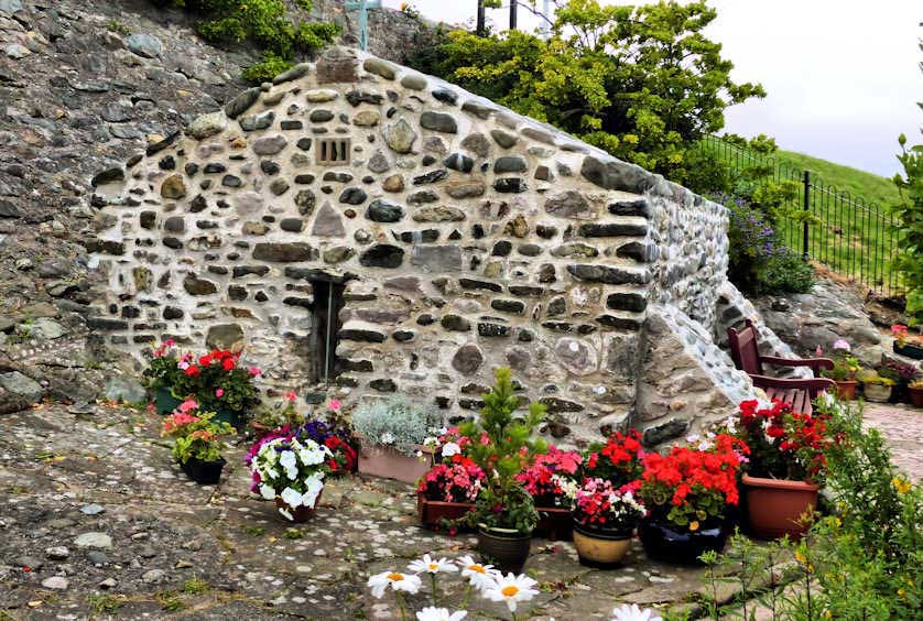 St. Trillo's Chapel on the seafront in Rhos-on-Sea.