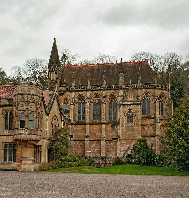 Gothic Revival mansion at Tyntesfield.