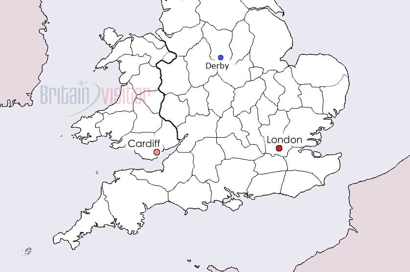 Derby map.