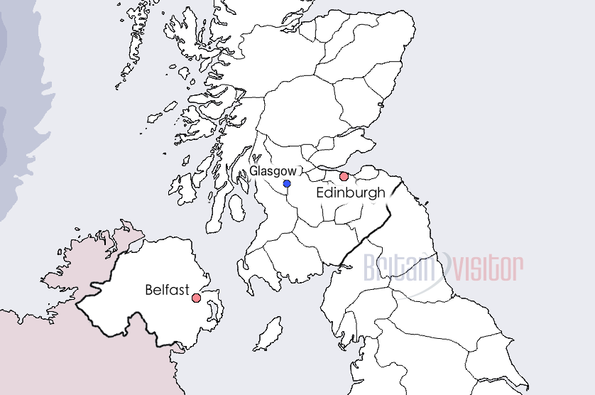 Glasgow Map