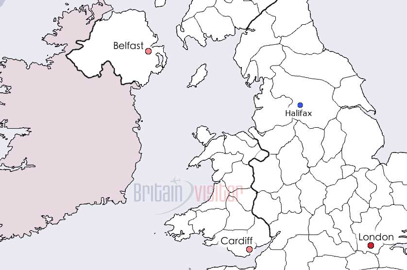 Halifax map.