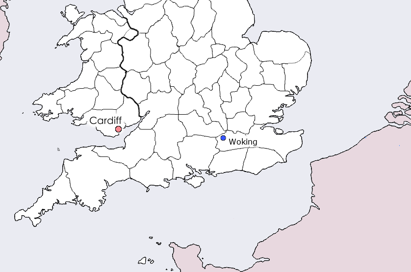 Woking map.