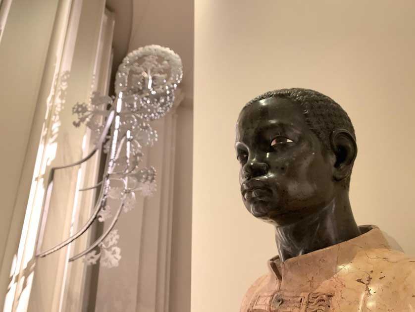 Bust at the museum.