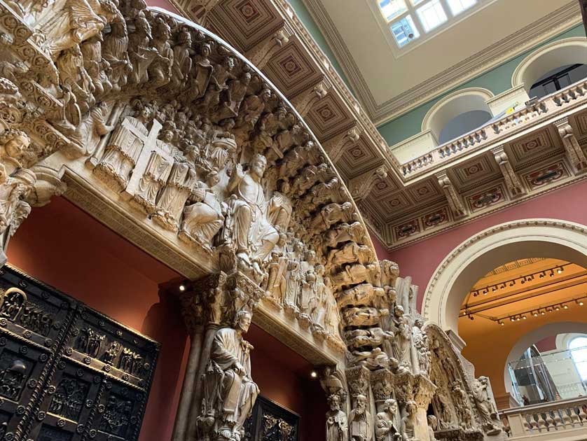 Exhibit at the V&A Museum.