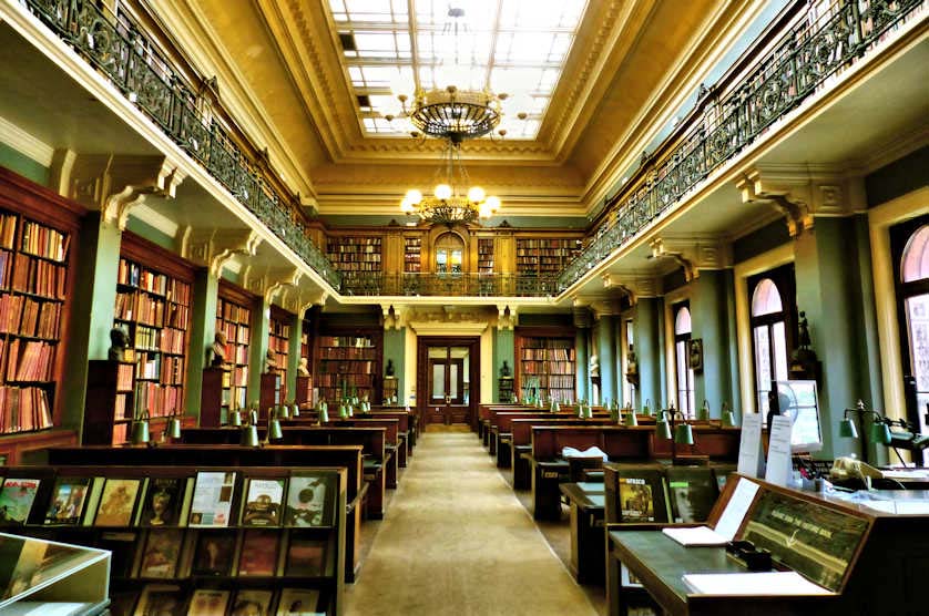 The National Art Library is only open to members.