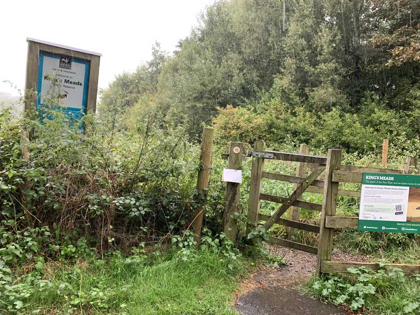 King's Mead Nature Reserve.