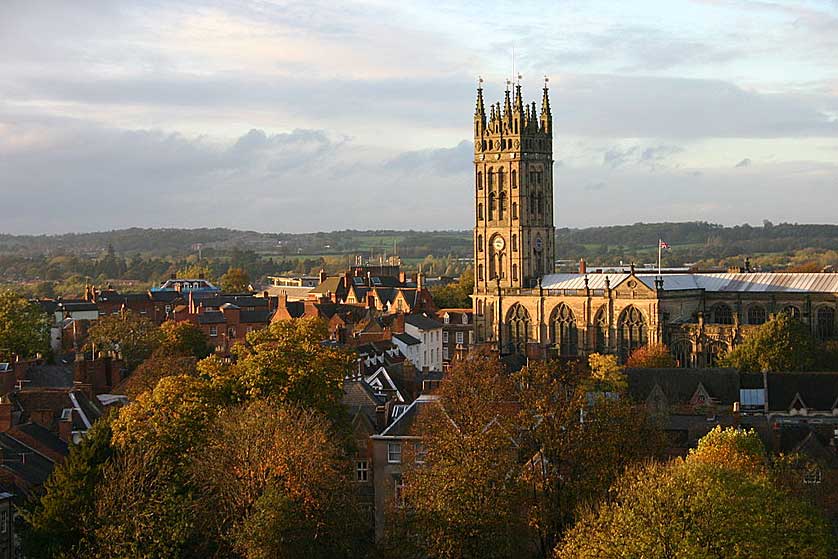 St Mary's Church, Warwick, England UK.