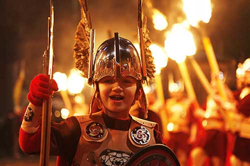 Hogmanay in Edinburgh, Scotland.