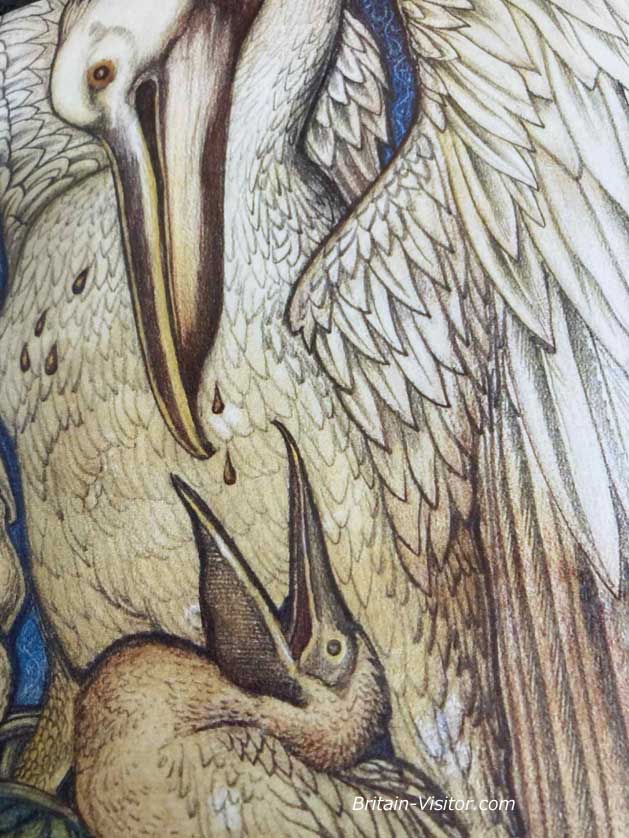 Pelican in her Piety.