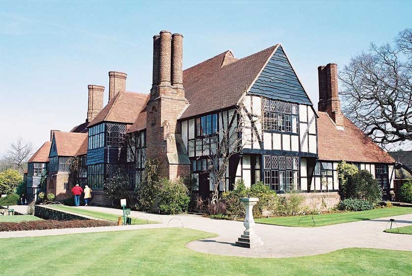 Laboratory building in the Royal Horticultural Society's Wisley Gardens.