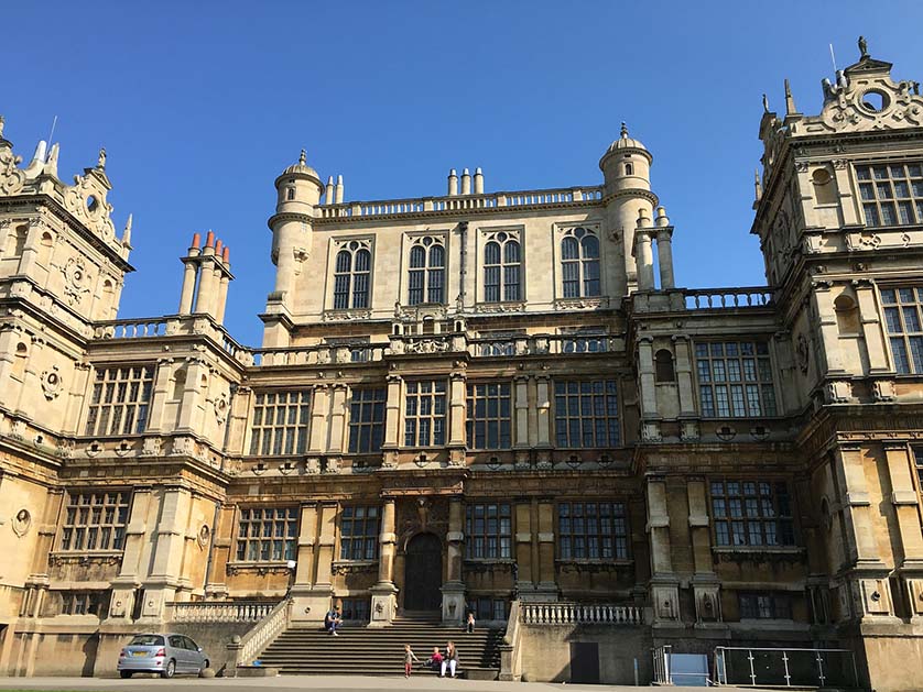 The 16th century, Elizabethan, Wollaton Hall in Wollaton Park.