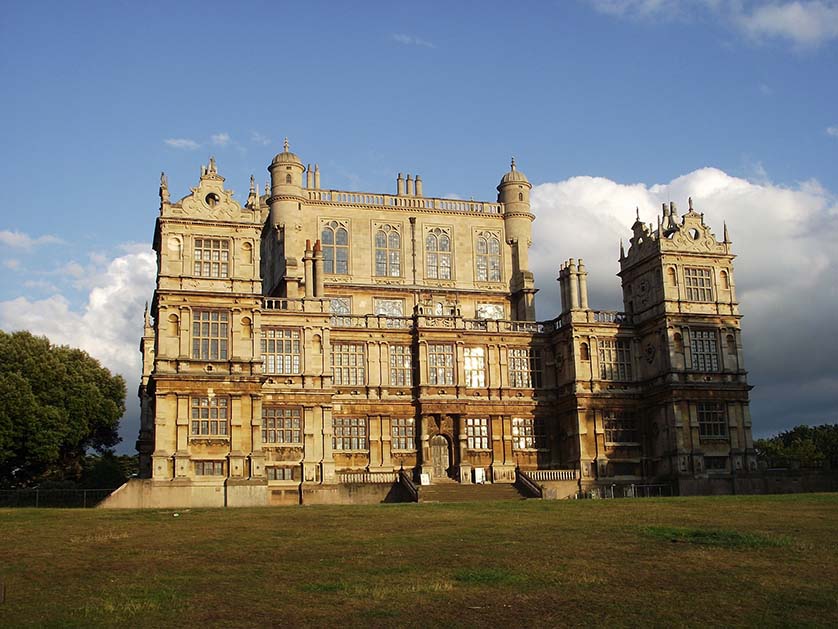 The 16th century, Elizabethan, Wollaton Hall in Wollaton Park.
