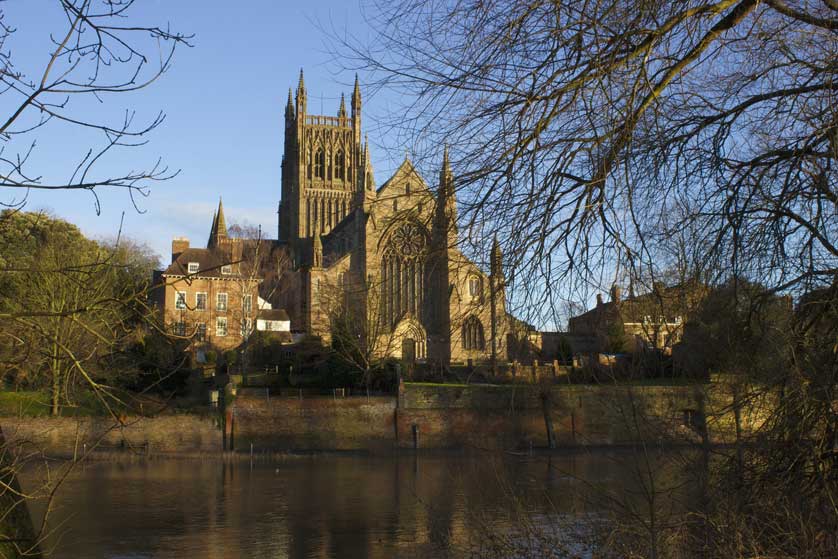 Worcester Cathedral, England, UK.