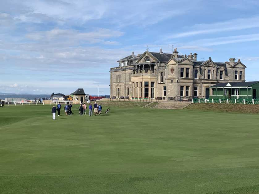 R&A Clubhouse, St Andrews, Scotland.
