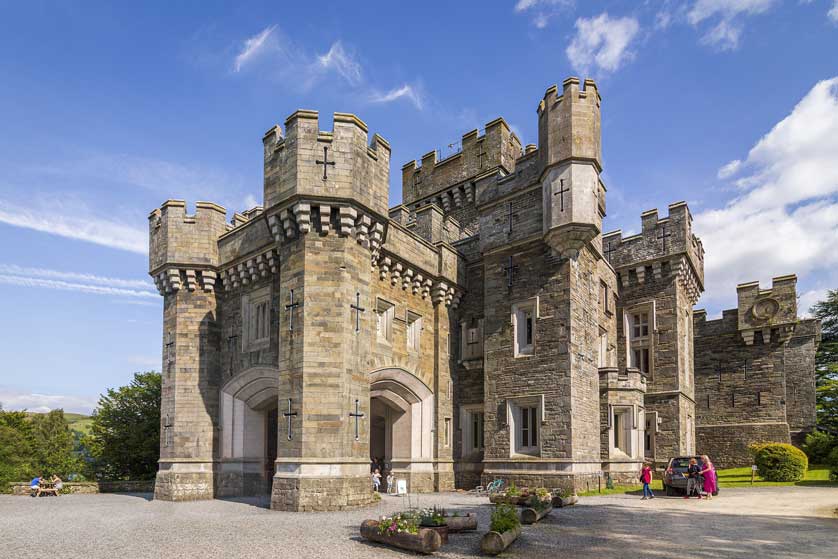 Wray Castle, Cumbria, Lake District, UK.