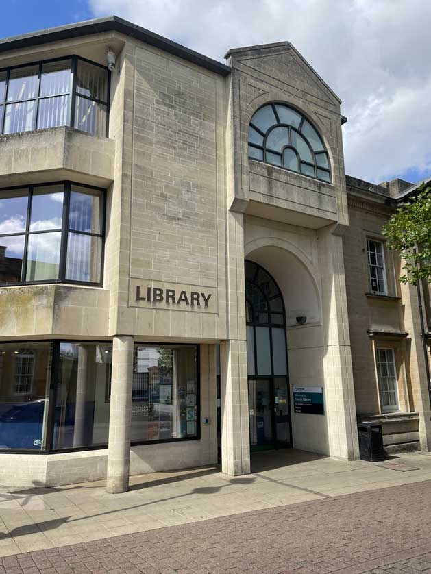 Yeovil Library.