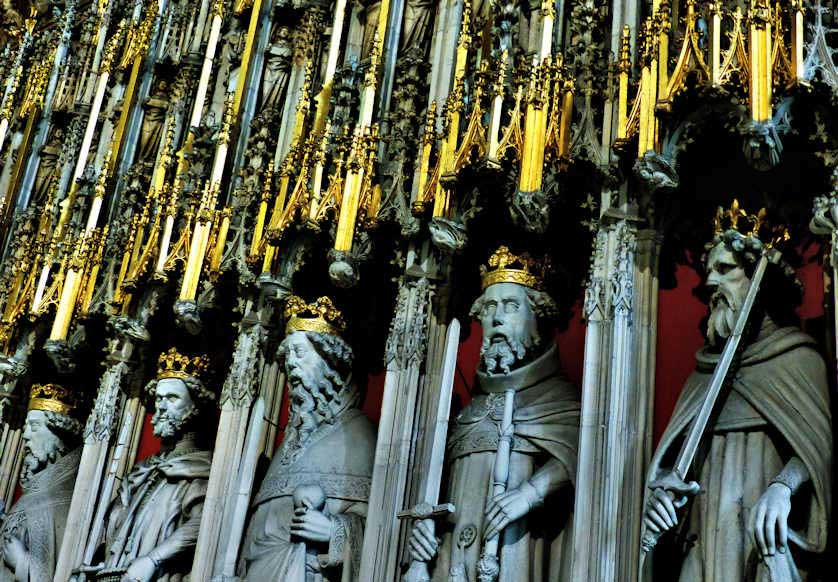 The Choir Screen of York Minster.
