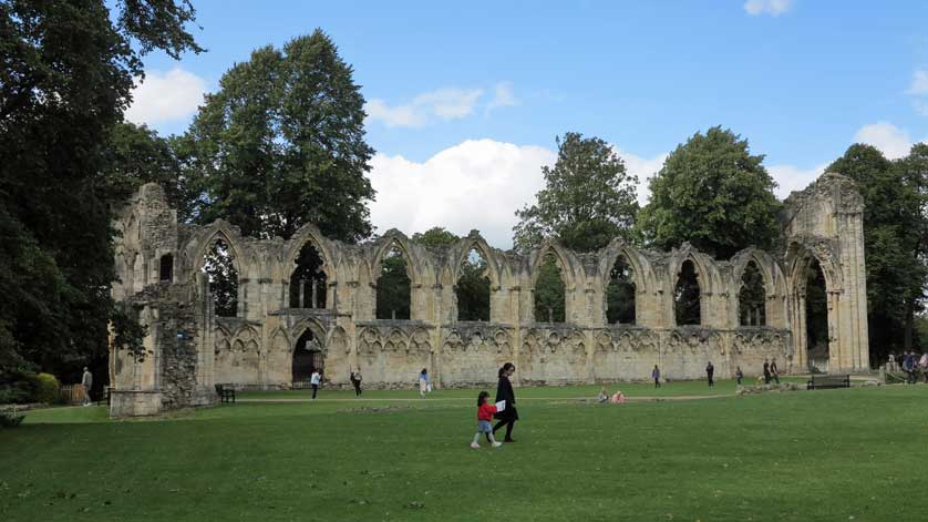 Yorkshire Museum Gardens, York, England, UK.