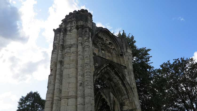 Yorkshire Museum Gardens, York, UK.
