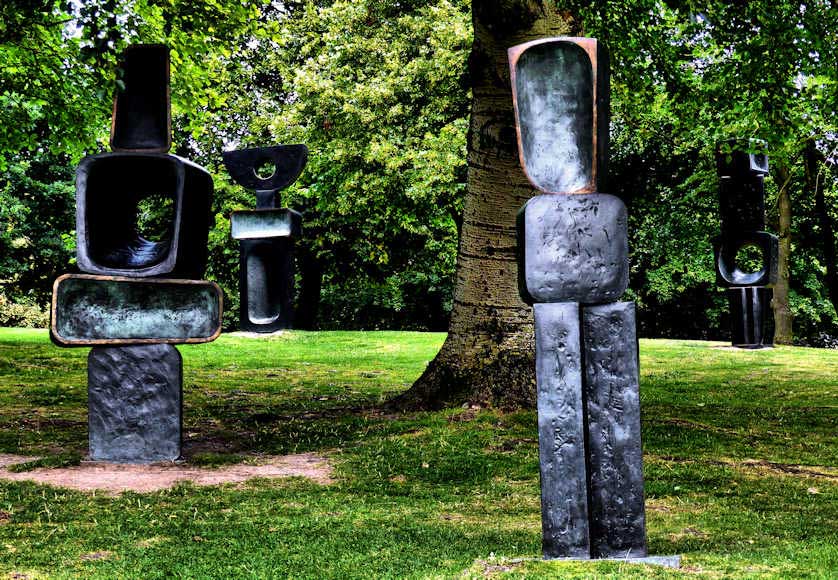 Yorkshire Sculpture Park (YSP), Wakefield, Yorkshire.